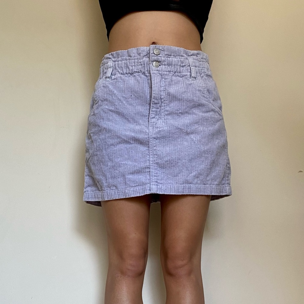 PACSUN CORDUROY MINI SKIRT